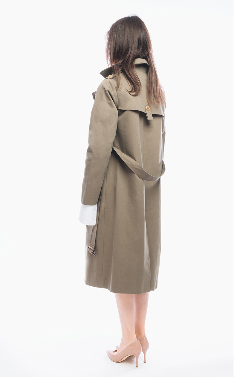Lilia Ceaicovschi trench coat ARUN